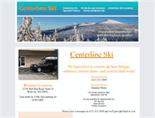 Tablet Screenshot of centerlineski.com